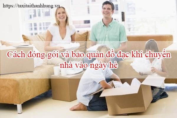 Cách đóng gói đồ đạc khi chuyển nhà