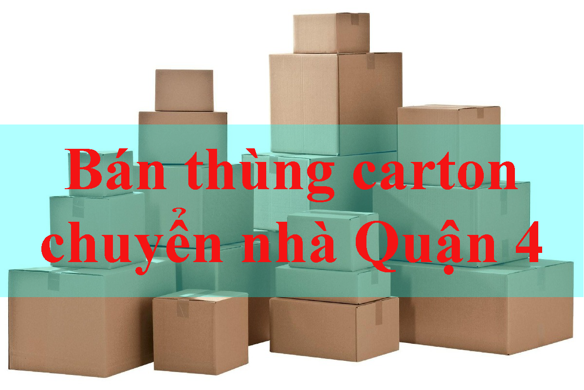 Mua thùng carton chuyển nhà ở đâu