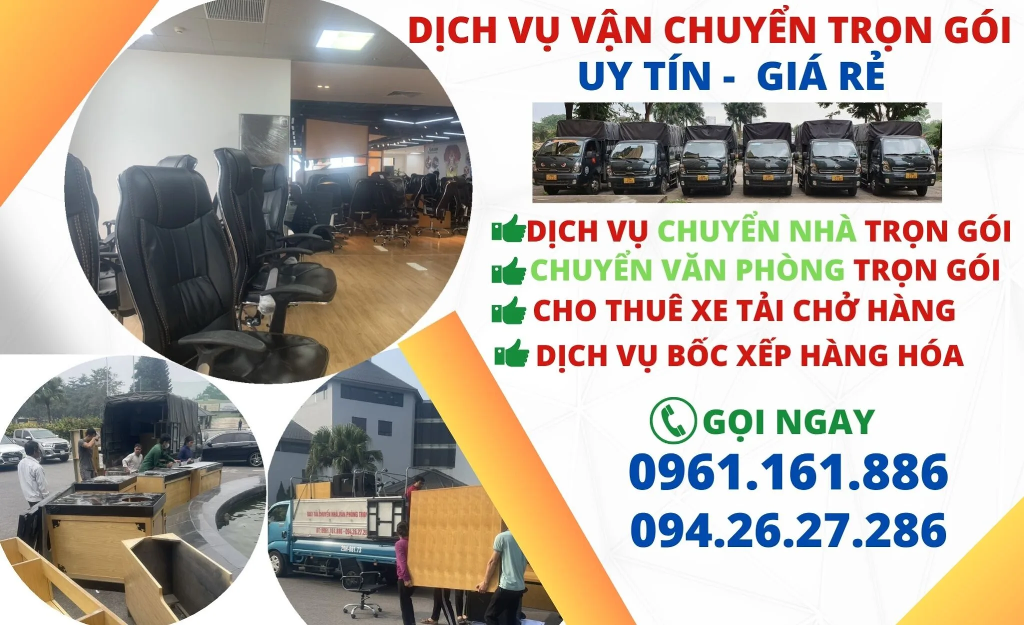 dịch vụ chuyển nhà trọn gói phú thọ